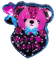 bear sticker - ingyenes png animált GIF