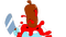 Sausage Monster Jumpscare Pizza tower - безплатен png анимиран GIF