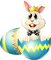 Easter. Rabbit. Egg. Leila - δωρεάν png κινούμενο GIF