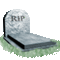 Halloween Headstone - Bezmaksas animēts GIF animēts GIF
