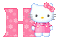 Hello Kitty Alphabet #8 (Eklablog) - Darmowy animowany GIF animowany gif