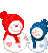 Snowcouple Love - 免费动画 GIF 动画 GIF