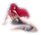 sirene MERMAID RED HAIR - Free PNG Animated GIF