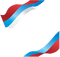 Corner in red, white and blue. Leila - 免费PNG 动画 GIF