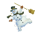 snowman gif  bonhomme de neige - GIF animasi gratis GIF animasi