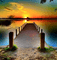 Rena Landschaft Hintergrund Sun - PNG gratuit GIF animé