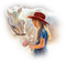 loly33 enfant cheval - Free PNG Animated GIF