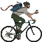 bike fahrrad bicycle velo - GIF animé gratuit GIF animé