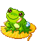 Frog - Nemokamas animacinis gif animuotas GIF