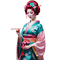 springtimes geisha - ingyenes png animált GIF