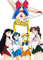 Inner senshi group - zadarmo png animovaný GIF