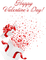 Kaz_Creations Deco Heart Love Hearts Text Happy Valentines Day - png gratis GIF animado