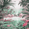 soave background animated  beach   pink green - Darmowy animowany GIF animowany gif