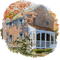 autumn house Bb2 - Animovaný GIF zadarmo