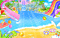 pixel beach gif - GIF animé gratuit GIF animé