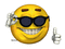 Sunglasses Emoji 2 - GIF animé gratuit GIF animé