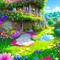 Background - Easter - Spring - png gratis GIF animasi