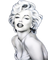 Marilyn Monroe milla1959 - бесплатно png анимированный гифка