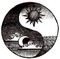 yin yang - png gratuito GIF animata