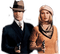 bonnie and clyde gangster - png grátis Gif Animado
