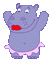 Hippo - Бесплатный анимированный гифка анимированный гифка