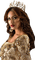 Woman Arabic Orient Gold Beige - Bogusia - Free PNG Animated GIF