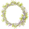fleur cercle - png gratuito GIF animata
