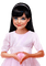 minou-girl-flicka-pink - zadarmo png animovaný GIF