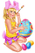 Kaz_Creations  Colours Colour-Girls Child Easter Deco - 免费PNG 动画 GIF