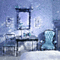 Blue Vintage Background - Gratis geanimeerde GIF geanimeerde GIF