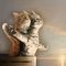 cats funny titanic transparent bg chat fond - Free PNG Animated GIF