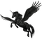 unicorn winged bp - zadarmo png animovaný GIF