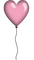 Kaz_Creations Deco Pink Heart Balloon Love Colours