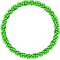 Clovers.Circle.Frame.Green - png gratis GIF animasi