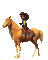 Western.Cowboy.Horse.Cheval.gif.Victoriabea - GIF animé gratuit GIF animé