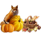 Herbst, Fuchs, Kürbisse, Autumn - ilmainen png animoitu GIF
