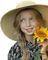 Sunflower.Girl.Tournesol.Femme.Victoriabea - безплатен png анимиран GIF