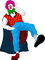 Kaz_Creations Clowns Clown - bezmaksas png animēts GIF