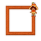 Small Orange Frame - png gratis GIF animado