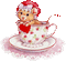 Cute Mouse in Teacup