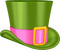 Kaz_Creations St.Patricks Day Deco Hat - ücretsiz png animasyonlu GIF