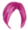 Kaz_Creations Pink Hair - gratis png geanimeerde GIF