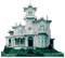 #architecture #victorian #era #house #pink #castle - Free PNG Animated GIF