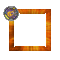 Small Orange Frame - Бесплатный анимированный гифка анимированный гифка