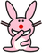 Happy Bunny - kostenlos png Animiertes GIF