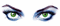 yeux - Δωρεάν κινούμενο GIF κινούμενο GIF