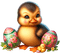 Easter  duckling  by nataliplus - Free animated GIF