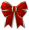 lazo rojo navidad   dubravka4 - Free PNG Animated GIF