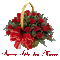 FÊTE des Mères_Panier de Roses - Бесплатный анимированный гифка анимированный гифка