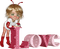 valentine cookies doll by nataliplus - png grátis Gif Animado